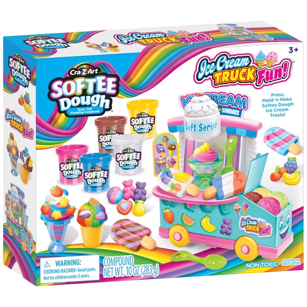 Cra-Z-Art Softee Dough Ice Cream Truck Kit for Classrooms