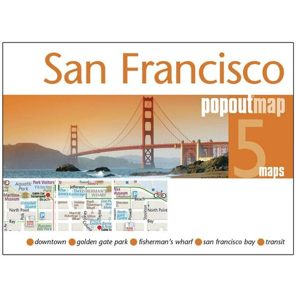 Map 17601 Universal San Francisco Popout Map