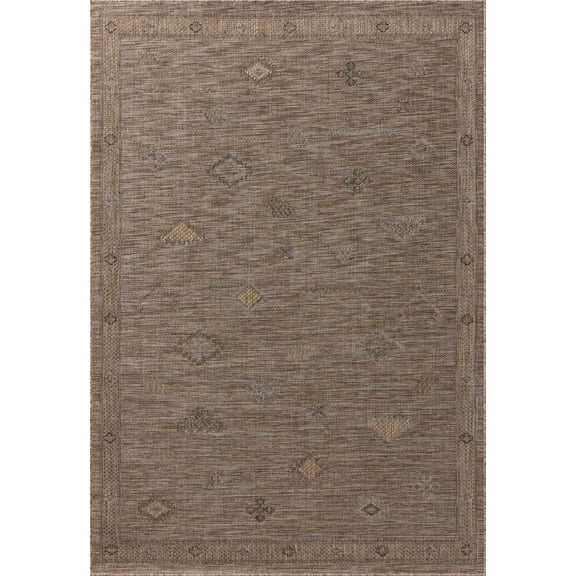 Loloi Birch Natural / Sand 5' x 7'-3" Indoor/Outdoor Area Rug