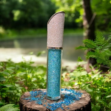 Pixie Blue Lip Gloss Sheer Glitter Gloss with a hint of Wild Blueberry-Cosmetic-Women's -Ladie's-Teens