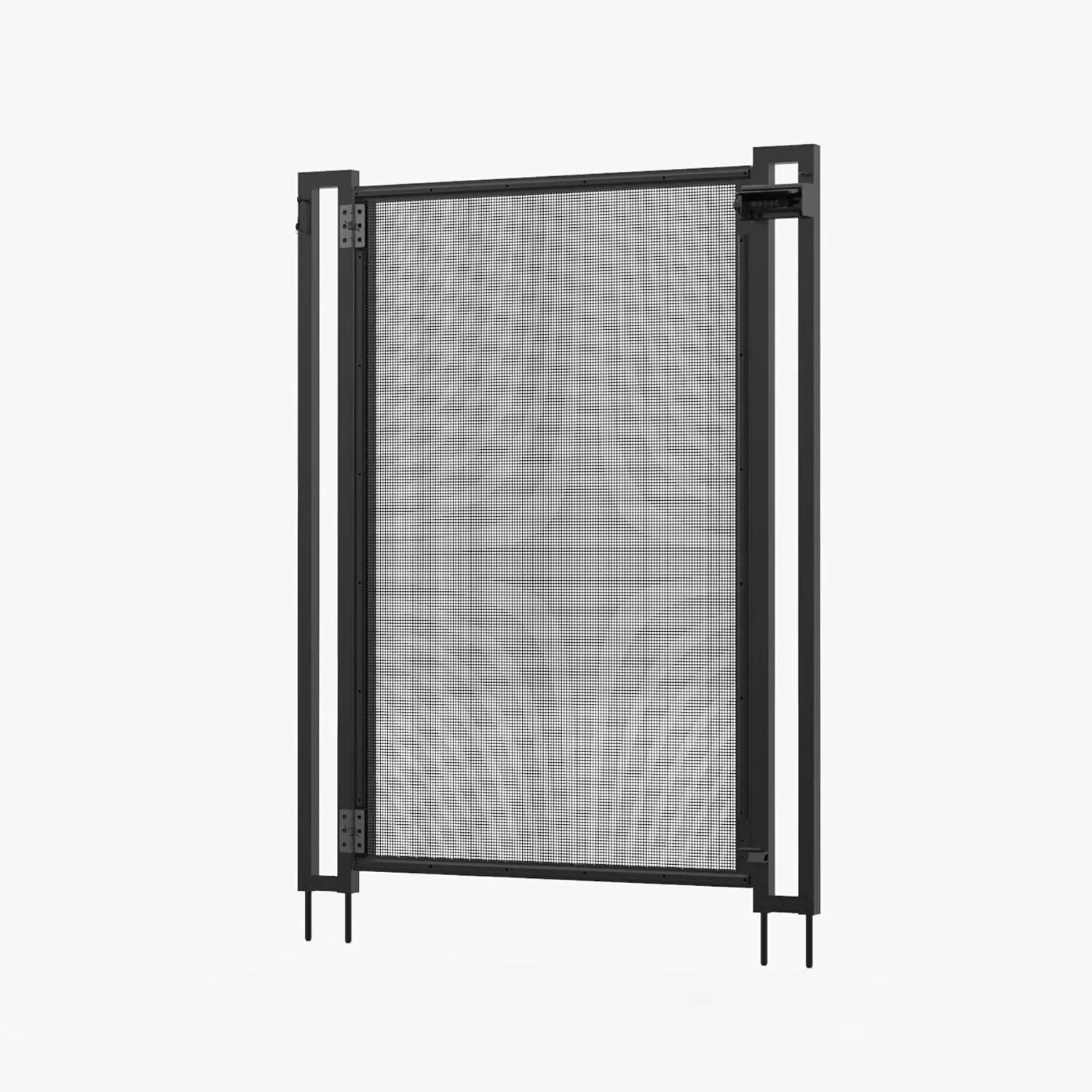 Domi Outdoor Living Self-Closing Gate with Magnetic Latch ,Easy DIY Installation for 4.5FT High Pool Fences,Black