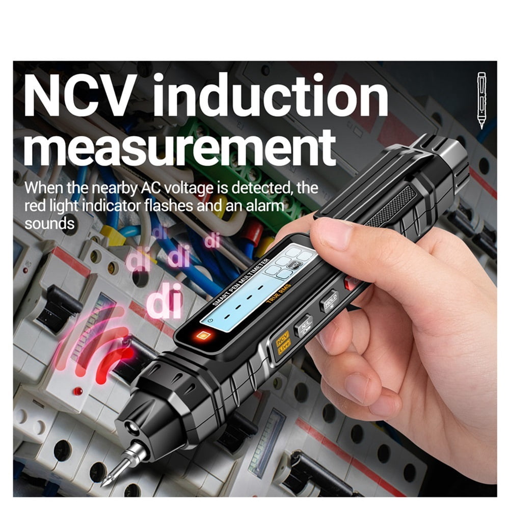Digital Multimeter Pen Type 4000 Counts Non-Contact AC/DC Current Voltage Tester Meter ,High&Low Sensitivity