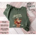 thumbnail image 5 of Christmas Pregnancy Announcement Sweatshirt, Custom Pregnant Christmas Sweate, 5 of 5