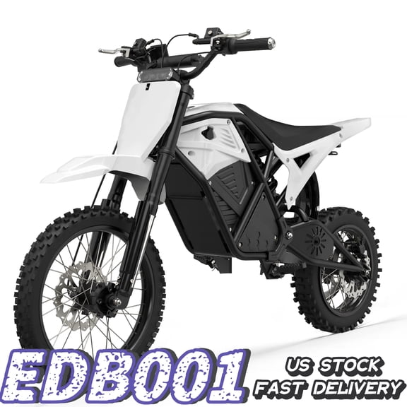 37MPH Electric Dirt Bike for Teens & Adults,3000W(Peak)200NM Off-Road EBike,48V23AH Removable Battery E Bikes,14"/12" Fat Tires Bicycle, Hydraulic Brakes Mountain Trail Motorcycle for Ages 13 