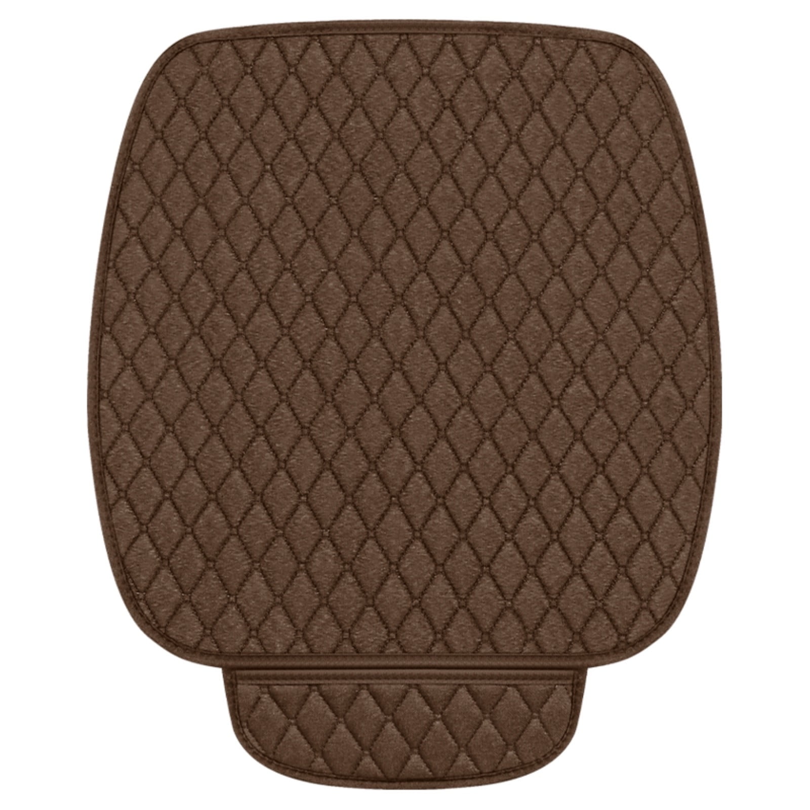 Coussins De Siège Auto Antidérapants - 51x50 Cm (Avant), Lin-Coton, Respirants - Pour Voiture, SUV - 1 Pièce