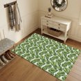 thumbnail image 3 of Area Rugs 4'x6'. Monstera Leaves Carpet Runner Indoor Outdoor Rugs Home Decor Aesthetic, Tropical Jungle Plants Green Non Slip Mats Washable Accent Rug for Living Room Bedroom, 3 of 8