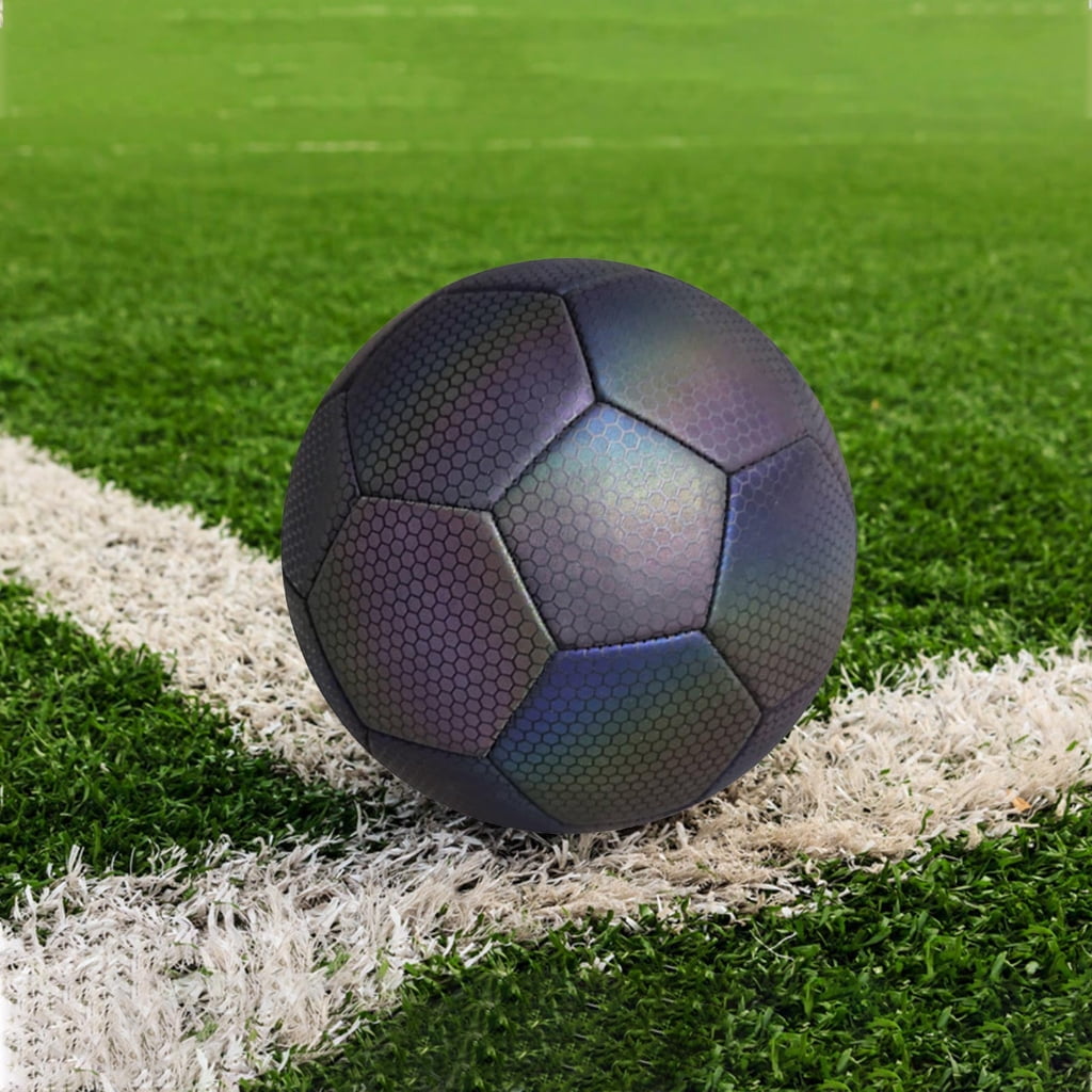 WINDLAND Glowing Soccer Balls Soccer Balls Football for Night Game Training Size 4 Size 5