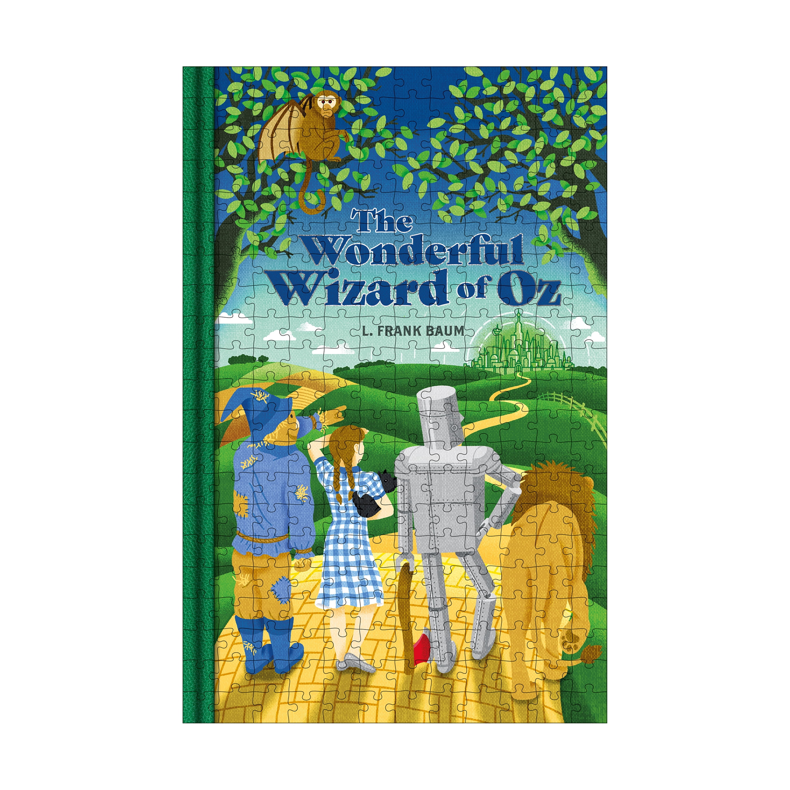 Professor Puzzle L. Frank Baum's The Wonderful Wizard of Oz Double-Sided Jigsaw Puzzle: 252 Pcs