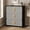 Gray, variant on Detachable Shoe Cabinet with Multi-Tiered Storage, Door-Mounted, Space-Saving Design for Entryway, Hallway, and Living Room - Sturdy Plastic Construction, Easy Assembly Gray