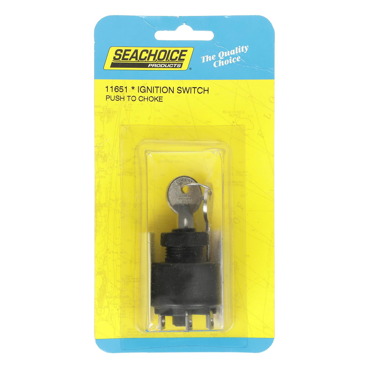 Seachoice Johnson/Evinrude 3-Position Ignition Starter Switch