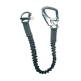 thumbnail image 1 of koolsoo Fall Protection Lanyard Elastic Bungee Quick Release Climbing Lanyard for Hiking Black, 1 of 9