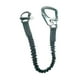 thumbnail image 1 of Cordón de seguridad anticaídas de 25,6 pulgadas para escalada y trabajos a gran altitud. Negro, 1 of 9