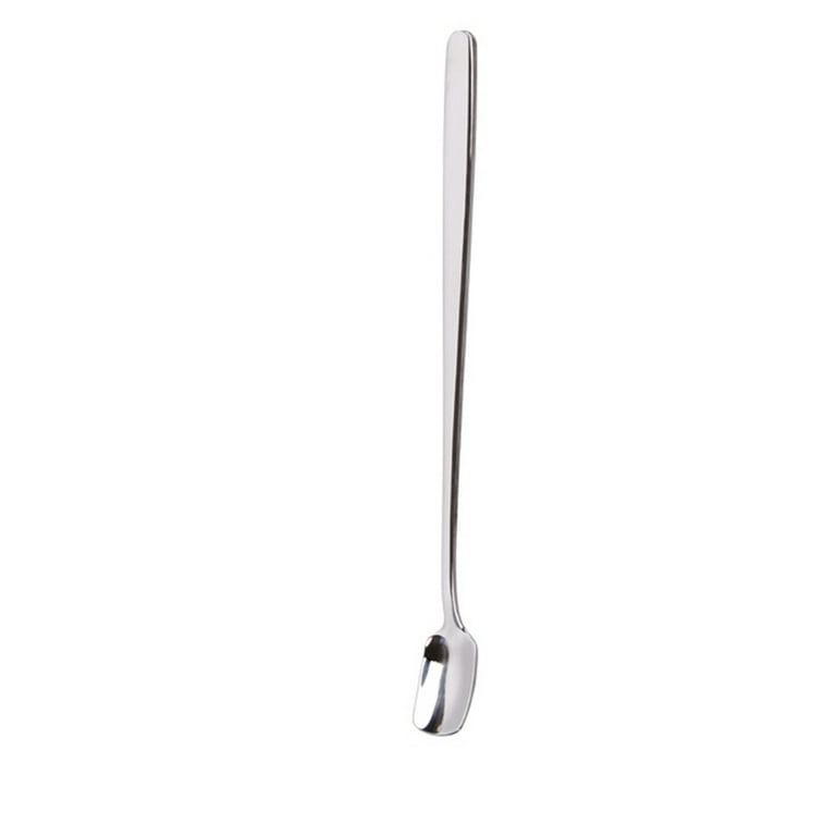 Wholesale Stainless Steel Square Head Ice Spoon short Handle