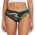 thumbnail image 1 of Bingfone Futuristic Robot Hummingbird for Women's Underwear Full Coverage Seamless Panties Soft Stretch Boxer Briefs-Small, 1 of 6
