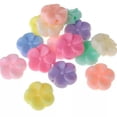 thumbnail image 5 of U8MO 50 Mixed Pastel Color Acrylic Various Shape Beads Flower Cross Star Kids Craft-FlatBack Rose Flower 20mm, 5 of 8