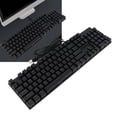 thumbnail image 1 of Teclado De Computadora Con Cable, 104 Teclas, Retroiluminación RGB, Multifuncional, Evita Imágenes Fantasma, Teclado Mecánico De Tamaño Completo Con Interruptor Rojo, Teclado, 1 of 7