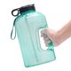 thumbnail image 5 of Yuarrent Botella de agua motivadora de 3,78 l, marcador de tiempo, jarra de viaje de plástico Ropa Deportiva, Zapatos Verde claro Yuarrent OD019765-04B, 5 of 6