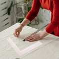 thumbnail image 2 of HLONK 2pcs Plastic Sewing Ruler L Square Ruler Professional Tailor Sewing Ruler, 2 of 6
