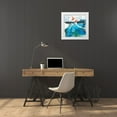 thumbnail image 3 of Combs, Joyce 20x20 White Modern Wood Framed Museum Art Print Titled - Motion I, 3 of 4