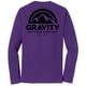 thumbnail image 2 of Camisa de manga larga de Gravity Outdoor Co. - Team Purple - Logo negro - L Gravity Outdoor Co. Camiseta de manga corta, 2 of 2
