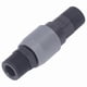 thumbnail image 4 of Pneumatic Quick Connect Fitting for PU Tubing, Plastic and Steel Self-Locking Air Coupler, 1/2 Inch (SM40 PM40), 4 of 5