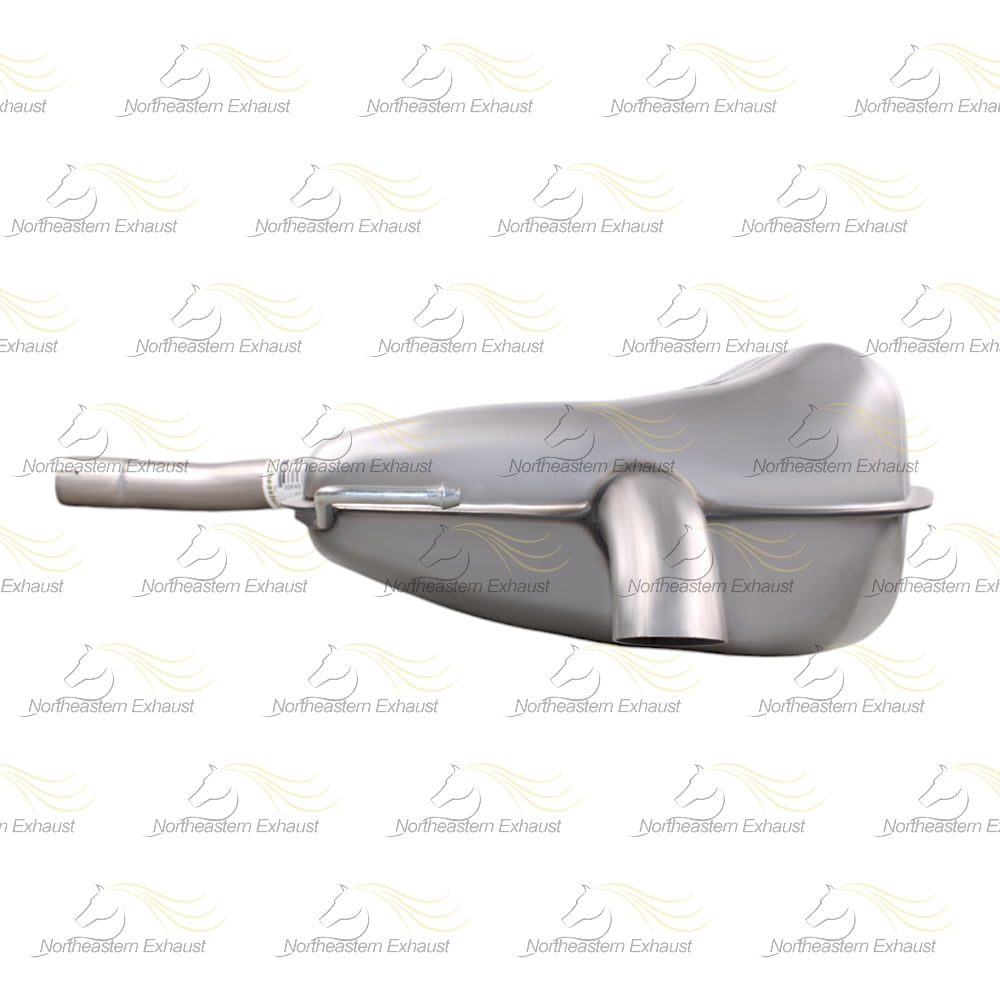 Northeastern Exhaust Stainless Steel Passenger & Driver Side Mufflers for 2008–2010 Volvo V70 3.2L & 2008–2015 XC70 3.2L | Direct-Fit Replacement