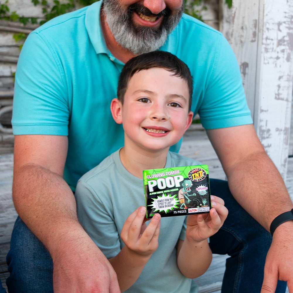 TNT Fireworks, Zombie Poop, Snap n Pops, Pop Its, Glow in the Dark