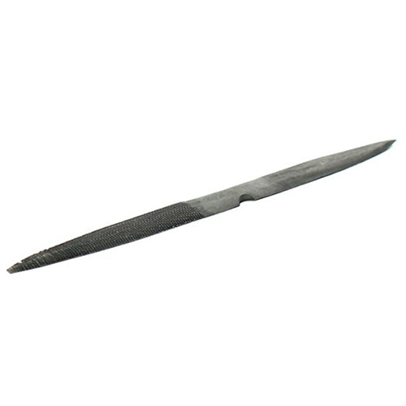 8 Inch Carbon Steel Double Ended Flat and Half Round Wax Carving File