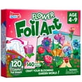 thumbnail image 1 of Kit de manualidades Klever Kits, pegatinas de aluminio con flores para mayores de 4 años, 1 of 7