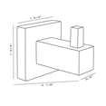 thumbnail image 4 of Vienna Series Gold Bathroom Robe Hook, 4 of 4