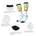 thumbnail image 6 of Lsque Corgi In The Shower Cap Bathing Printed Crew Socks Men's Women's LightWeight Thin Casual Calf Socks ,Knee High Socks,Cotton Socks, 6 of 9