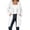 yue866-White, variant on Women's Zip up Long Hoodies Long Sleeve Plain Casual Basic Hooded Sweatshirt Long Fleece Jacket with Pockets White XXL