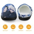 thumbnail image 5 of Kids Slippers Jujutsu Kaisen House Slippers Warm Soft Plush Slipper Anti-Slip Winter Fluffy House Shoes for Boys Girls, 5 of 7