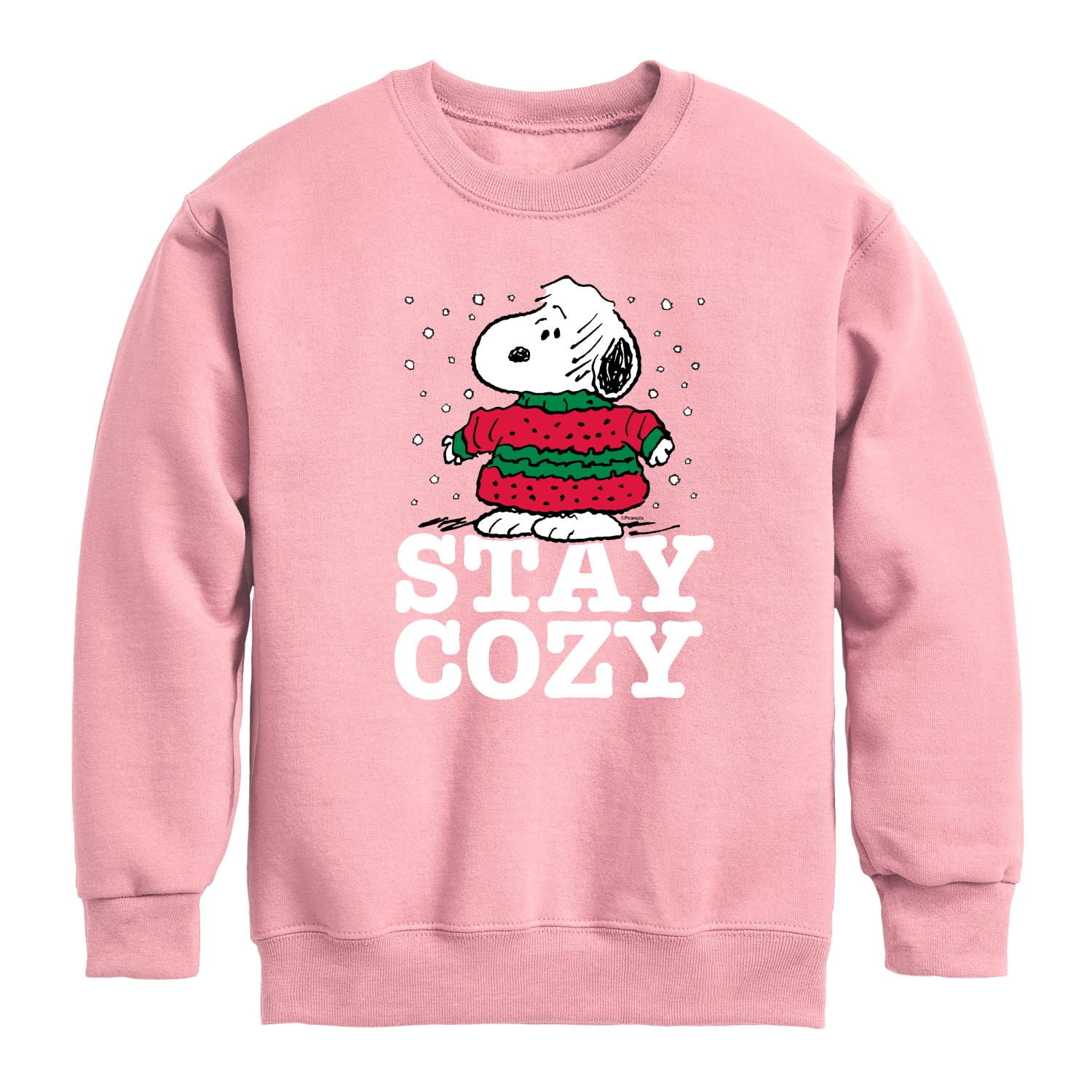 Peanuts - Snoopy 1950 Camping - Toddler & Youth Crewneck Fleece