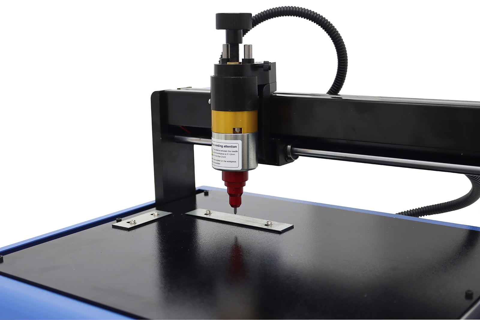 INTSUPERMAI Metal Portable Plate Engraving Nameplate Pen Machinery Dot Peen Electric Marking Machine 30*20cm