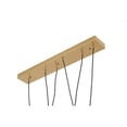 thumbnail image 6 of Design Living 3-Light Brass Metal Island Lighting, 6 of 6