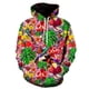 thumbnail image 2 of 2024 Nueva sudadera con capucha 3D con flores para mujer y hombre, ropa de verano de color, sudaderas Harajuku, ropa de calle de gran tamaño, sudadera con capucha, 2 of 5
