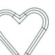 thumbnail image 4 of 2 marcos para coronas de ambre con corazón de hierro, decoración para el Patricio Macarena marco de corona de alambre, 4 of 8