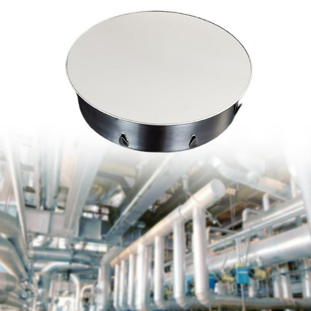 Reemplazo de la tapa del orificio de la estufa, resistente profesional, fácil de instalar, cubierta de tubo de estufa de acero inoxidable, cubierta 200 tubos