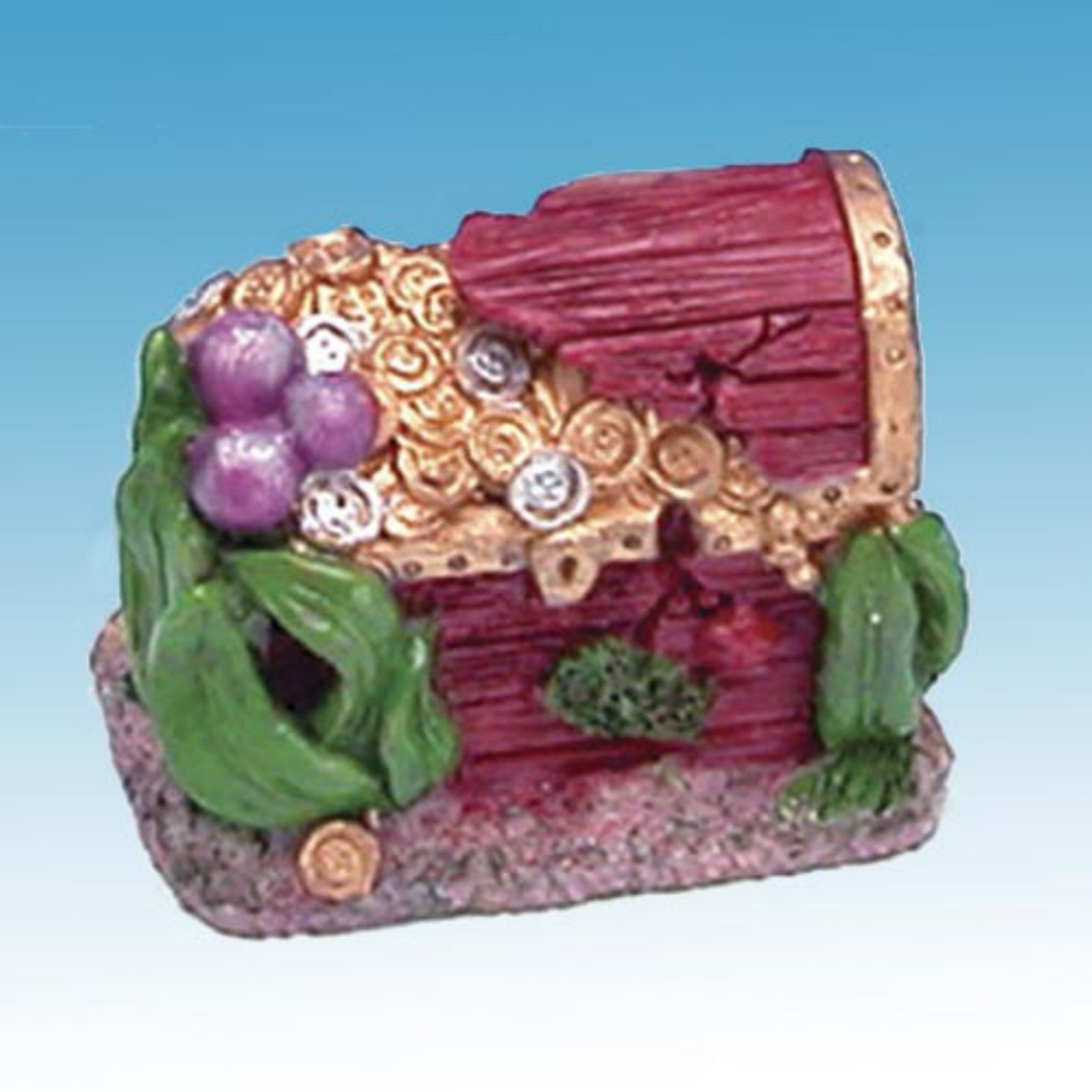 PennPlax RR859 Aquarium Mini Treasure Chest Box