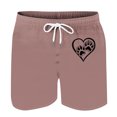 thumbnail image 3 of WAVSUF Summer Drawstring Shorts for Mens Elasticity Short Pants Fashionable Casual Pink Size M, 3 of 4