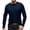 Blue, variant on Men's Long Sleeve T-Shirt Solid Color Casual Basic Tee Comfortable Winter Top Breathable Soft Shirt Men's Oversized Tee Summer Tops Streetwear