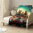 thumbnail image 2 of MDO Blanket Soft Cozy Fleece Throw Blanket Plush Lightweight Warm Fuzzy Flannel Blankets and Throws for Couch Sofa Bed 50"X40", 2 of 6