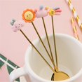 thumbnail image 3 of Mosiee 4Pcs Stainless Steel Spoon Kitchen Bar Cutlery Tea Coffee Stirring Spoons, 3 of 8