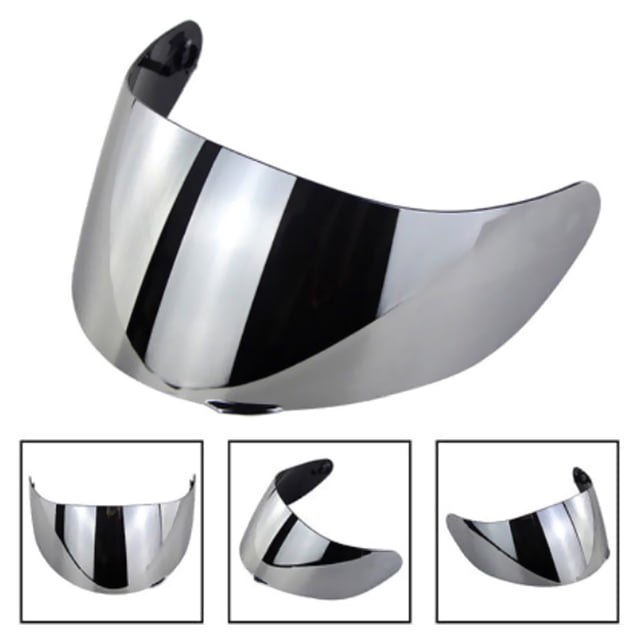 Premium PC Motorcycle Helmet Replacement Lens - Compatible with K3SV & K5 Full Face Helmets, Available in Multiple Colors (Brown, Gold, Colorful, Blue+Colorful, Clear, Silvery) - 1 Piece, Precise