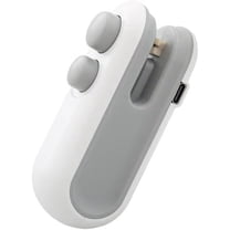 Rechargeable Mini Bag Sealer, 2-In-1 Heat Sealer with Cutter for Chip Bags, Portable Resealer Machine for