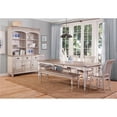 thumbnail image 2 of Pemberly Row 90" Coastal Wood Dining Table in Taupe Off White, 2 of 11