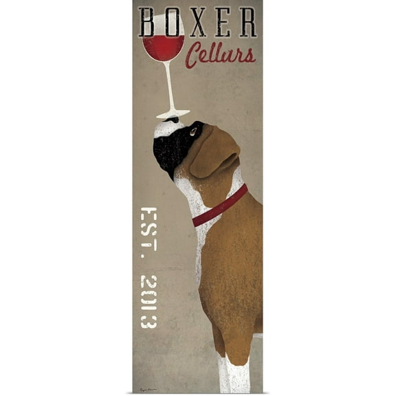 Great BIG Canvas | Rolled Ryan Fowler Poster Print entitled Boxer Cellars