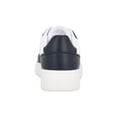 thumbnail image 4 of Zapatilla Tommy Hilfiger Twigye para mujer, color blanco/azul marino, talla 6.5, 4 of 5