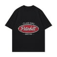 thumbnail image 4 of Classic Peterbilt T-Shirt Black Class 174s Since 1939 Logo Design For Truck Enthusiasts And Casual Wear, 4 of 4